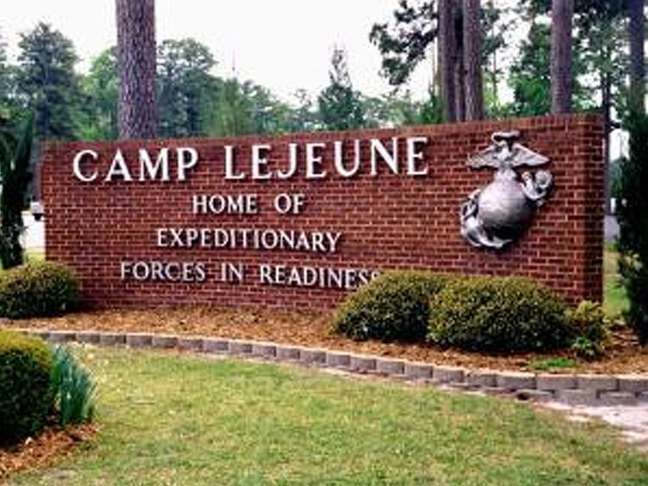 Camp Lejeune Sign